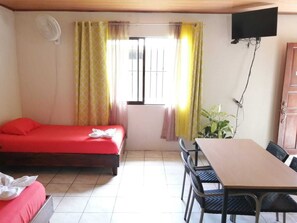 Standard Villa, 1 Bedroom, Kitchen, Partial Sea View | Living room | Flat-screen TV - Cahuita Lodge (Cahuita)
