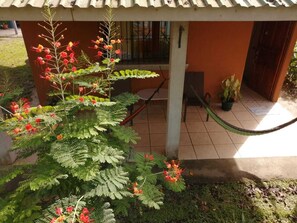 Entrée de l’hébergement