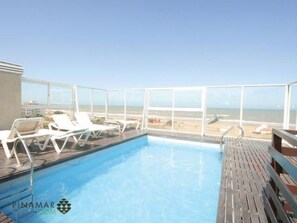 Seasonal outdoor pool - Portasol Apart Hotel (Pinamar)