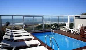 Seasonal outdoor pool - Portasol Apart Hotel (Pinamar)