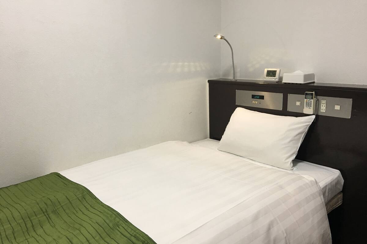 down duvets, desk, laptop workspace, blackout curtains