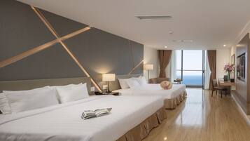 Family Sea View with Balcony | 1 bedroom, minibar, in-room safe, desk