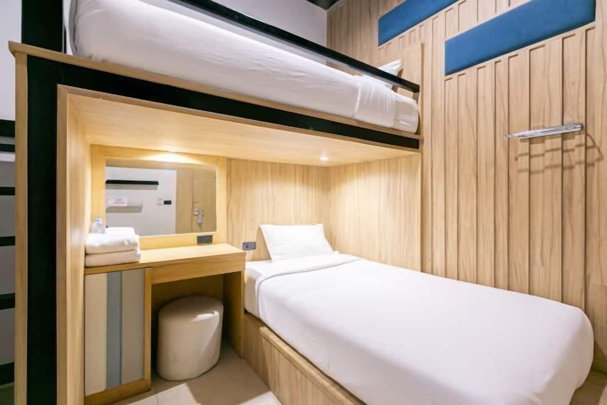 Een kluis op de kamer, gratis wifi, beddengoed