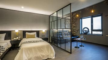 1 Schlafzimmer, Zimmersafe, Schreibtisch, Verdunkelungsvorhänge