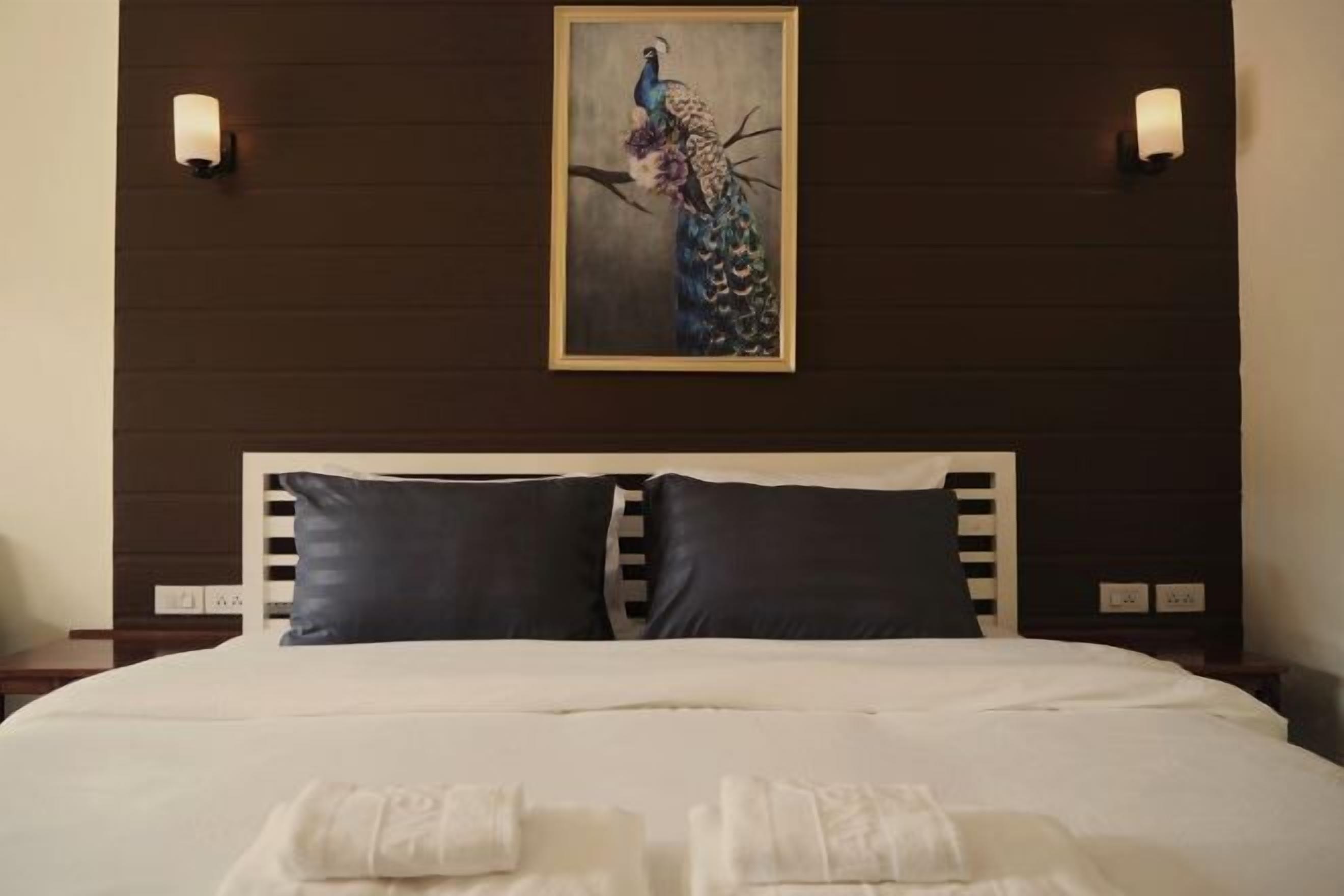 Free minibar items, in-room safe, desk, laptop workspace