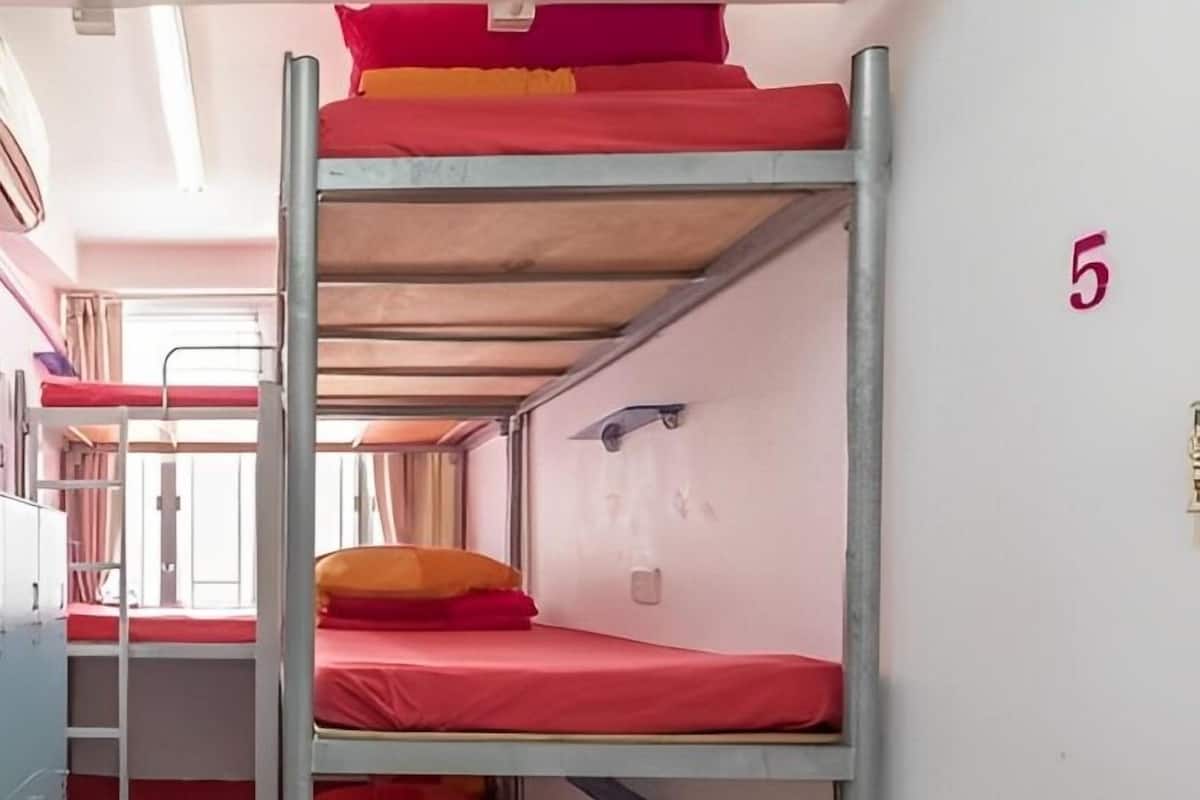 Blackout curtains, free WiFi, bed sheets