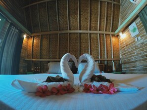 Hypo-allergenic bedding, minibar, in-room safe, desk - Villa Coco Republic (Gili Air)