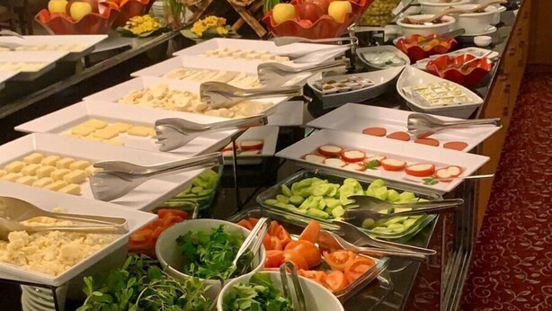 Frokostbuffé er inkludert hver dag