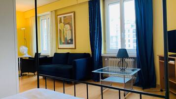 Superior-Apartment, 1 Schlafzimmer | Wohnbereich