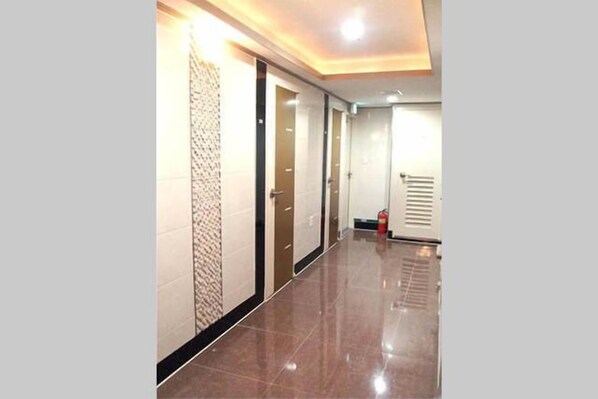 Interior entrance