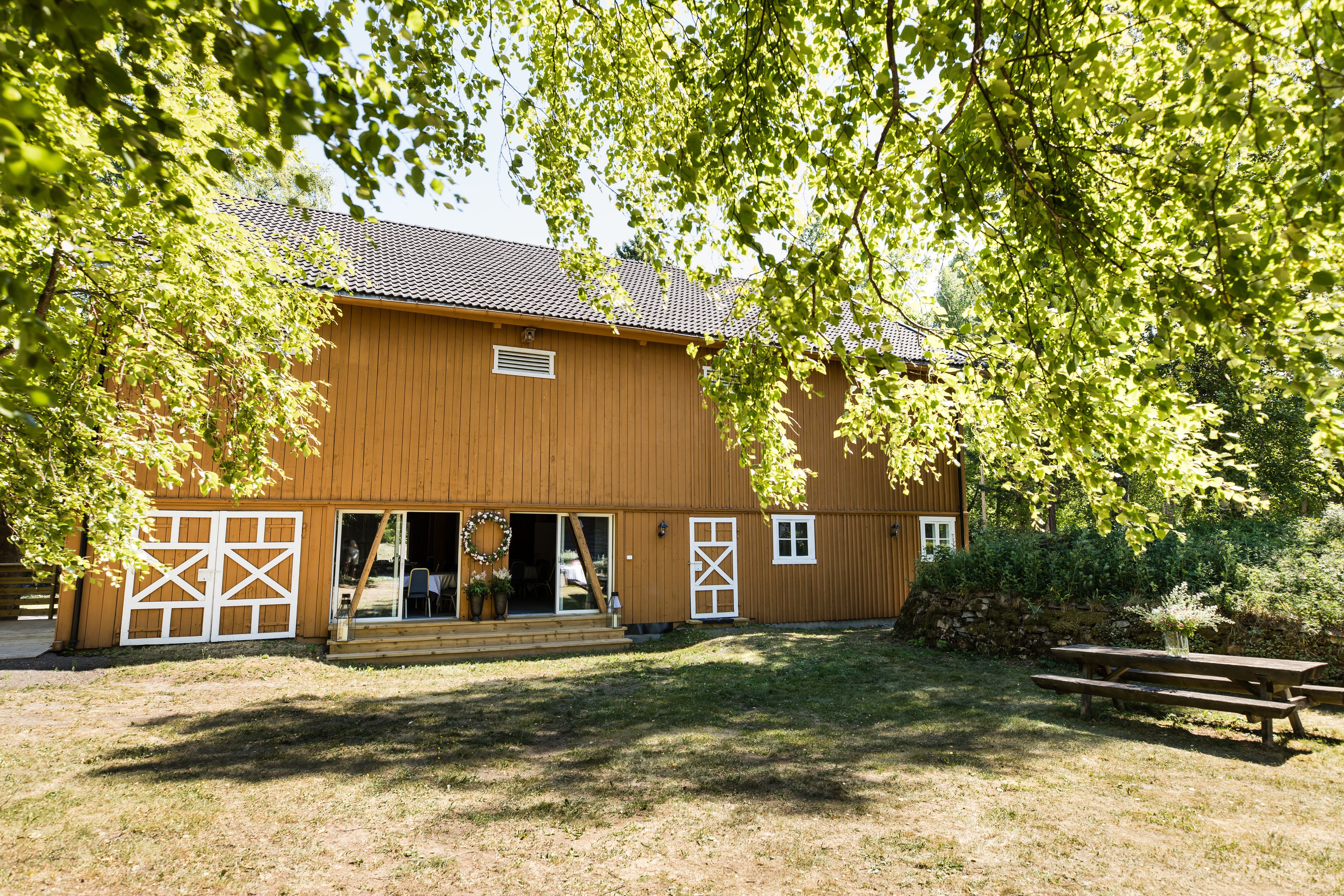 Utendørs bryllupsområde