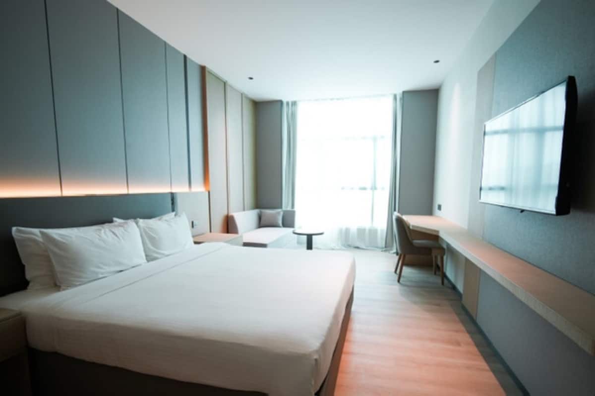 Chambre Deluxe, 1 très grand lit | Vue de la chambre