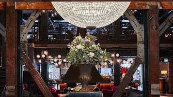 Sittområde i lobbyn