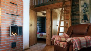 Eco-Art Villa with two bedrooms and sauna | Schreibtisch, WLAN