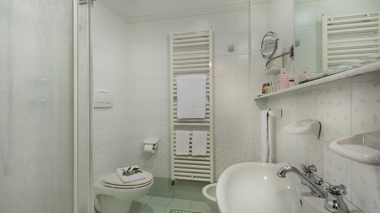 free toiletries, bathrobes, slippers, bidet