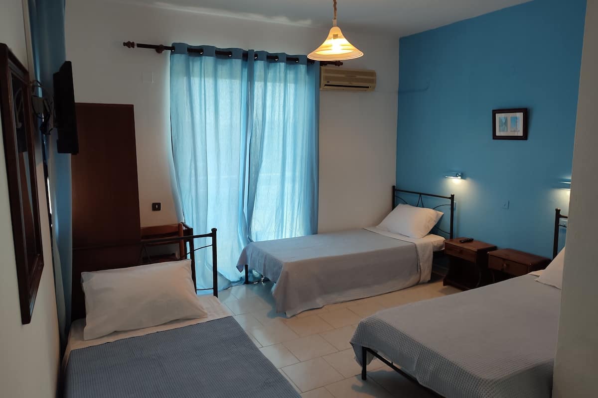 Tripla Standard (Triple) | 1 camera, biancheria da letto ipoallergenica, una scrivania
