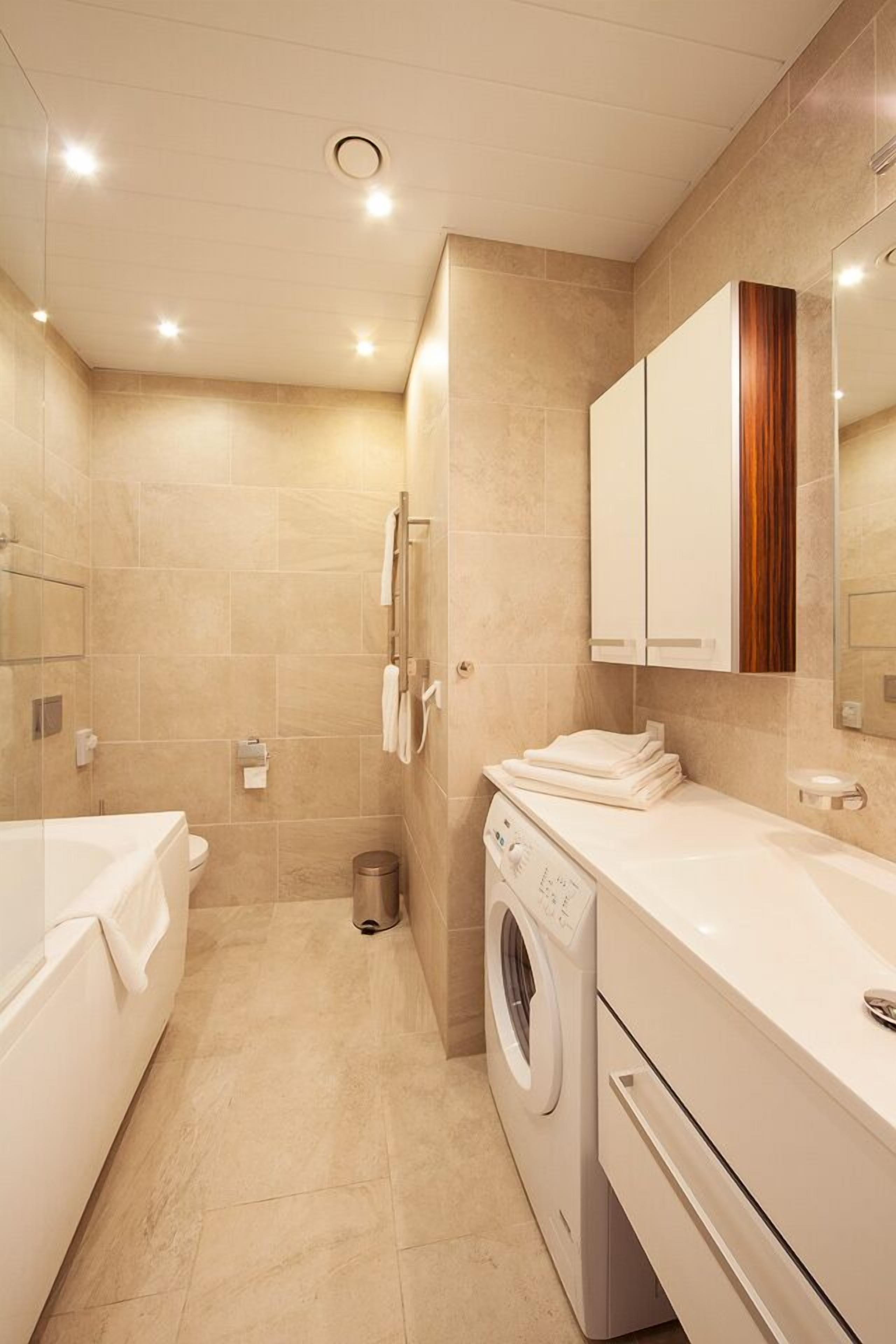 Leilighet – superior | Bad | Toalettartikler (inkludert), hårføner og håndklær