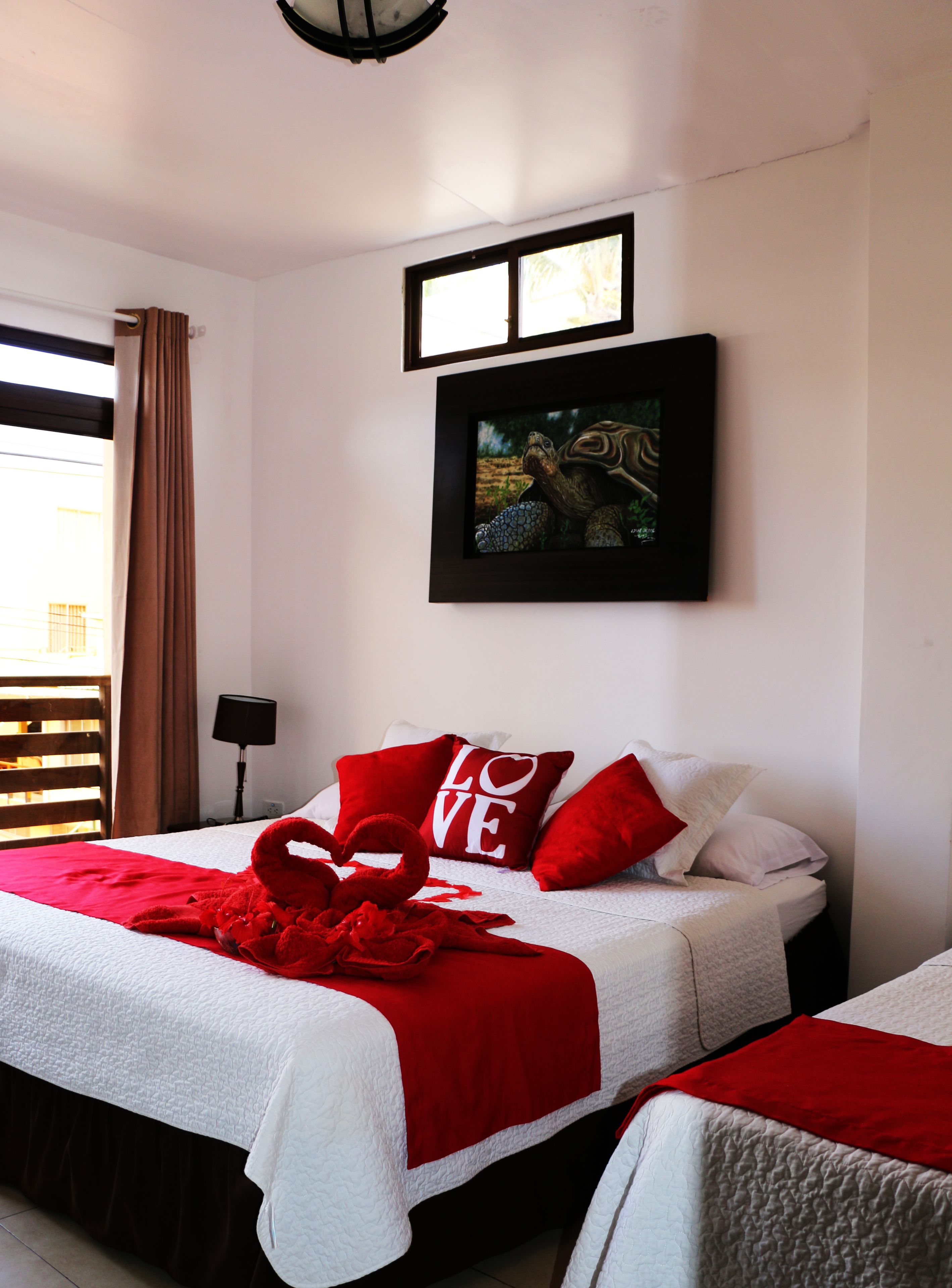 Restauration dans la chambre