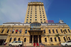 Majoituspaikan julkisivu