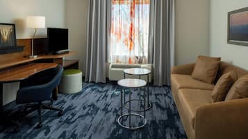 Suite, 1 King Bed with Sofa bed