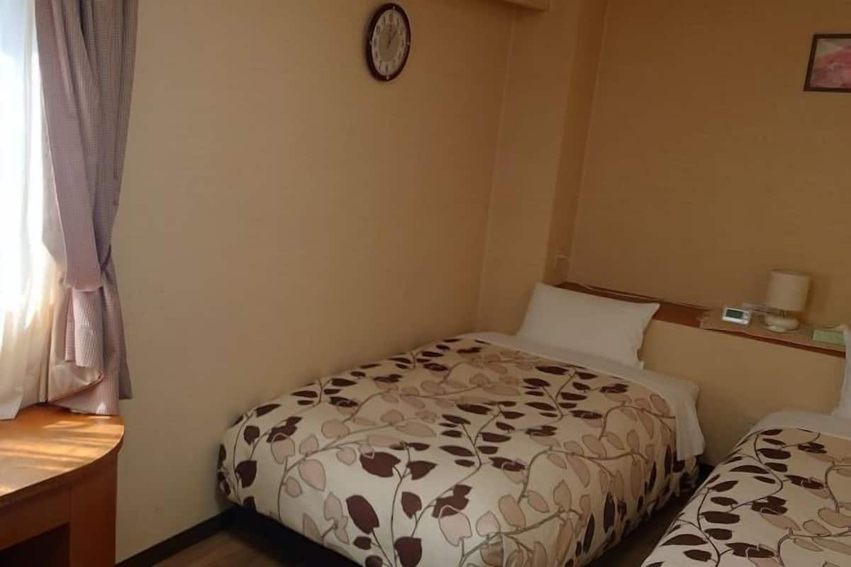 Desk, blackout curtains, iron/ironing board, free WiFi