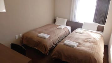 标准双床房, 无烟房 | 遮光窗帘、免费 WiFi、床单