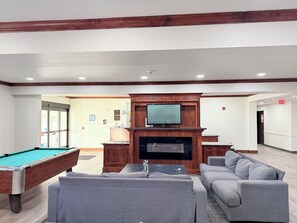 Sitteområde i lobbyen