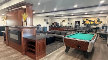 Sitteområde i lobbyen