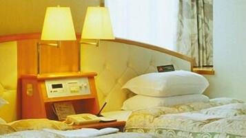 Desk, blackout drapes, iron/ironing board, free WiFi