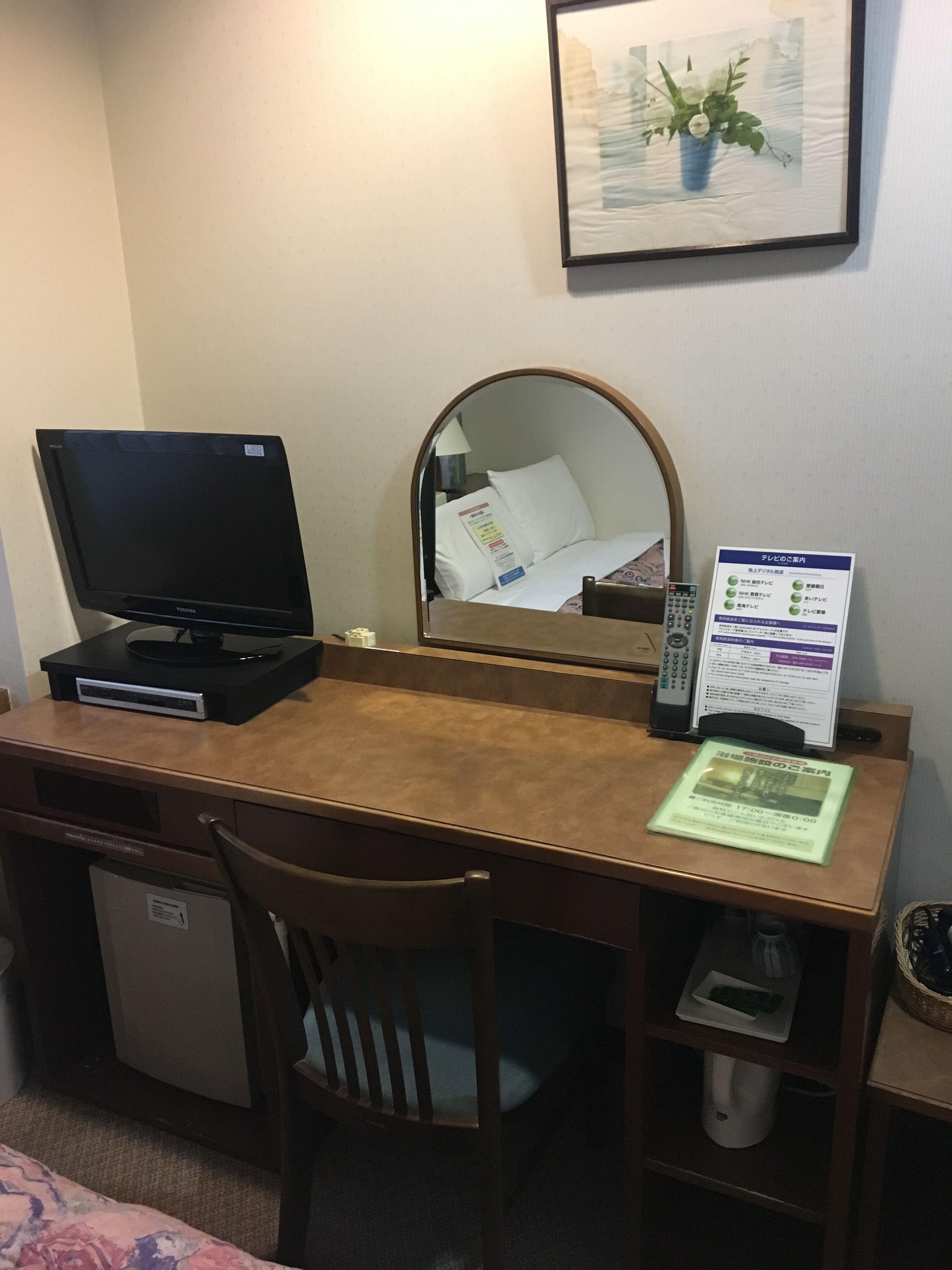 desk, blackout curtains, iron/ironing board, free wifi