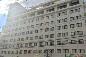Fassade der Unterkunft