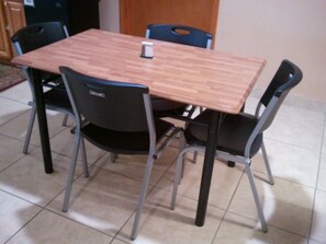 Breakfast area
