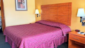 Desk, iron/ironing board, WiFi (free), bed sheets