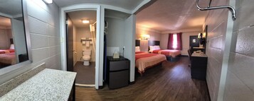 Iron/ironing board, free WiFi, bed sheets