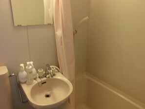 Chambre Deluxe avec lits jumeaux | Salle de bain | Baignoire et douche séparées, toilettes avec bidet électronique