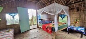 Bungalow familiar, 1 habitación, vistas a la montaña, junto a la montaña | 2 dormitorios, ropa de cama de alta calidad, colchones Tempur-Pedic