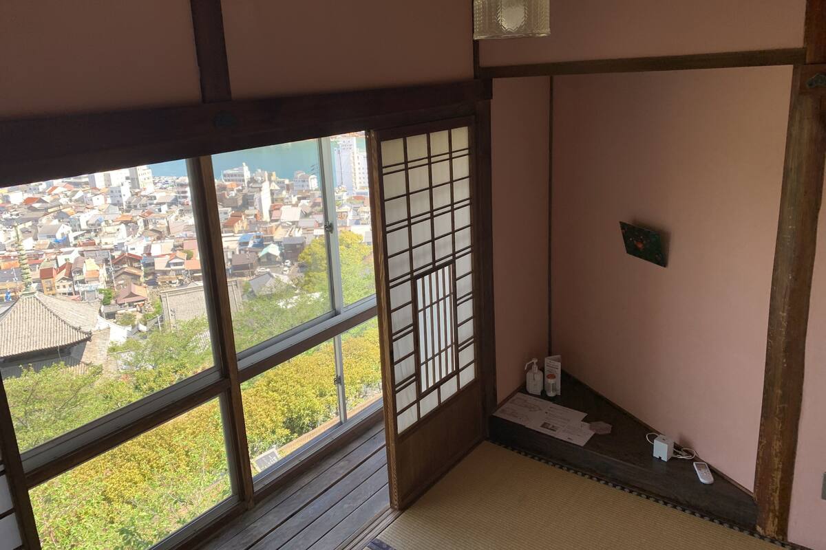 ห้องพัก, ปลอดบุหรี่ (Private, 3 Tatami mats, 2nd Floor) | Wi-Fi ฟรี, ผ้าปูที่นอน