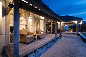 View from room - AVIA Villa Resort (Gili Meno)