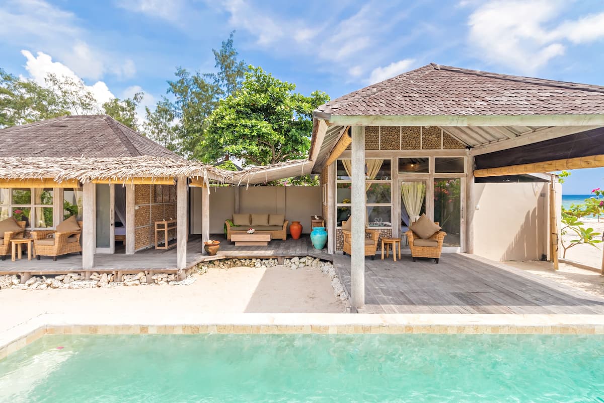 Villa, 2 slaapkamers, privézwembad | Terras