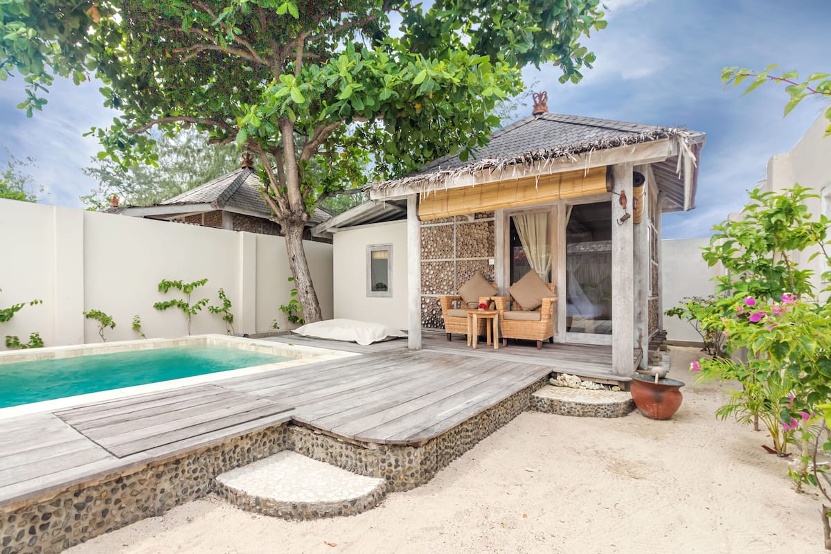Villa, 1 slaapkamer, privézwembad | Terras