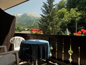 Chambre Double Classique, 1 chambre, vue montagne, côté montagne | Balcon