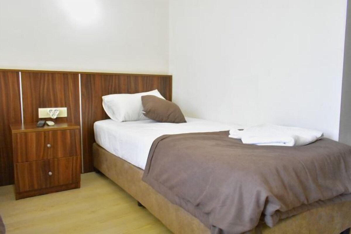 Premium bedding, minibar, desk, laptop workspace