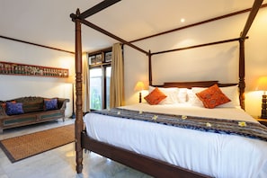Villa Deluxe, 2 habitaciones, alberca privada | 2 habitaciones y ropa de cama de alta calidad 