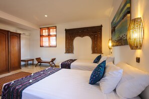 Deluxe Villa, 2 Bedrooms, Private Pool | 2 bedrooms, premium bedding, in-room safe, desk - Villa Legong (Denpasar)