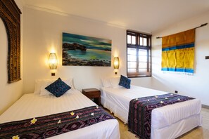 Deluxe Villa, 2 Bedrooms, Private Pool | 2 bedrooms, premium bedding, in-room safe, desk