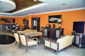 Sitzecke in der Lobby