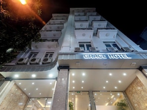 A multi-story building with a sign reading 'GRACE HOTEL.' - Grace Hotel & Residence (Hanoi)
