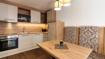 Fridge, electric kettle