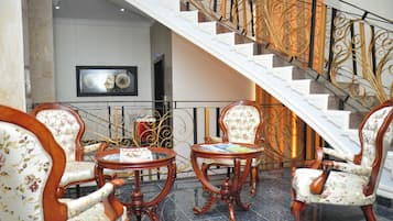 Sala de estar en el lobby