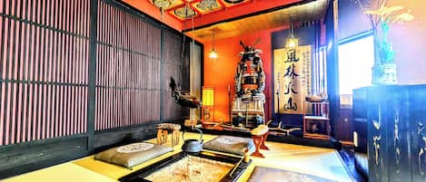 Suite (2 Semi-double beds+2 Japanese futons) | 1 soverom, sengetøy i egyptisk bomull og sengetøy av topp kvalitet